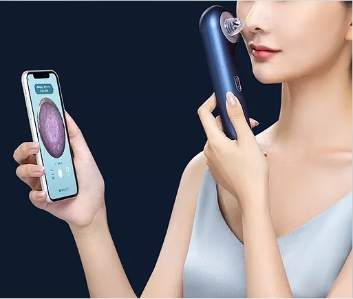 設有10X顯微鏡頭並配合專用手機APP使用~