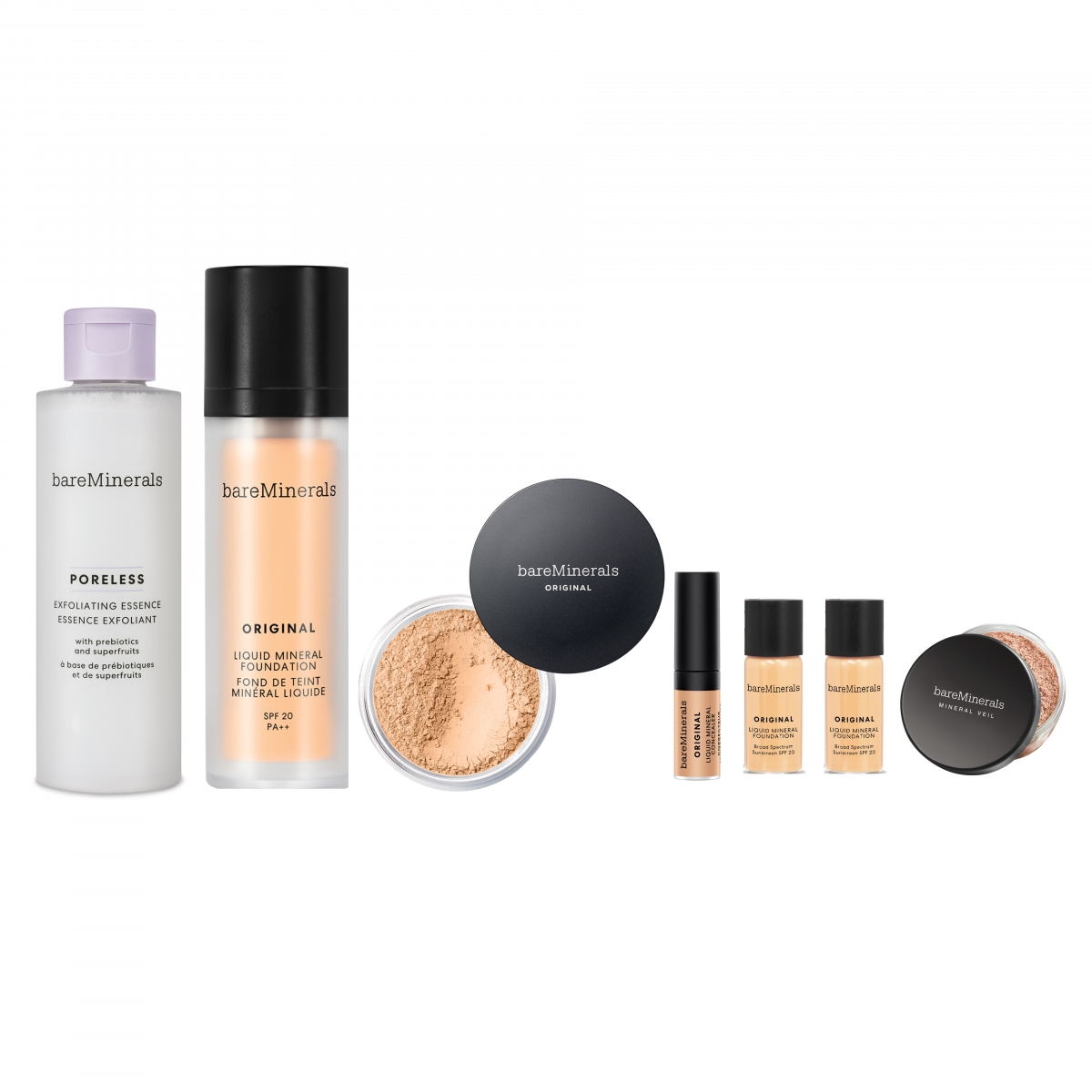 ORIGINAL透亮礦物底妝套裝|優惠價$610 (價值$1094) 低至56折!