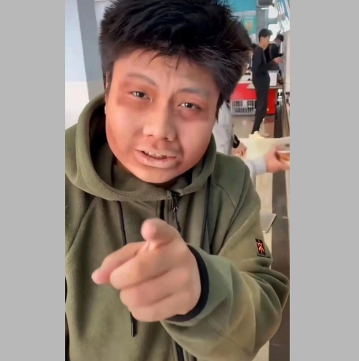 當地禁毒委員會更以姚同學的影片發出告示,提醒大家不要胡亂化這個妝引起不必要的誤會