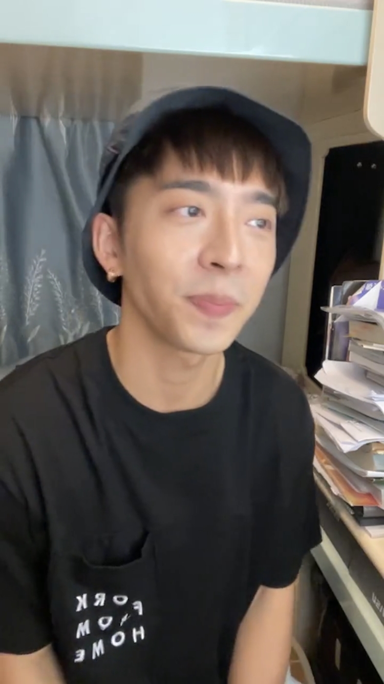 Edan開始「眼冒金星,過多陣真係暈,眼前畫面好似變咗一點點黑色!」