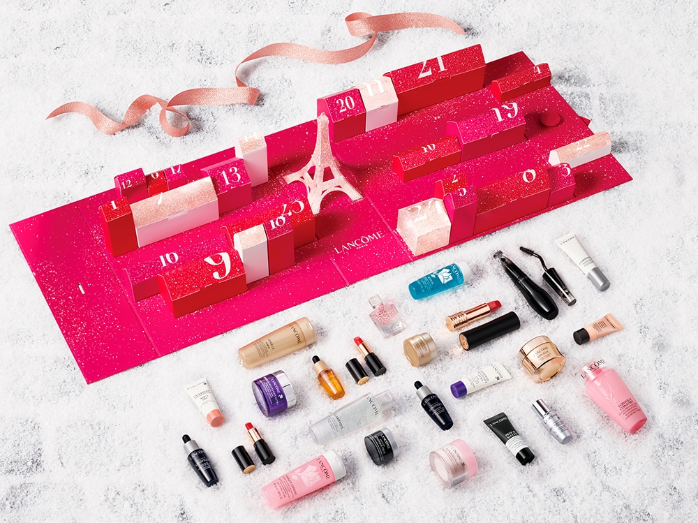 LANCÔME 2021限量版巴黎大街聖誕倒數月曆