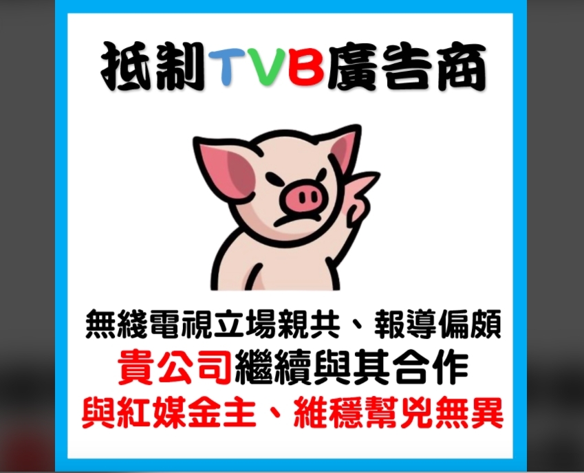 他們代表TVB指控網民滋擾、威脅及恐嚇等,造成精神傷害和經濟損失