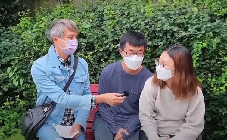 英國訪問持BNO受訪者 Owen 和 Louise,在 New Malden 區居住