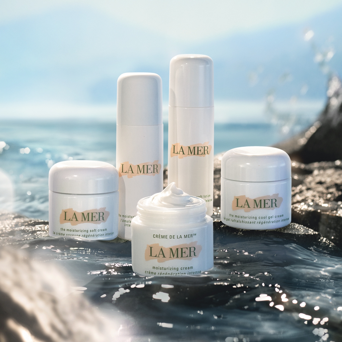 La Mer 的精華面霜系列還備有 5 款不同質感