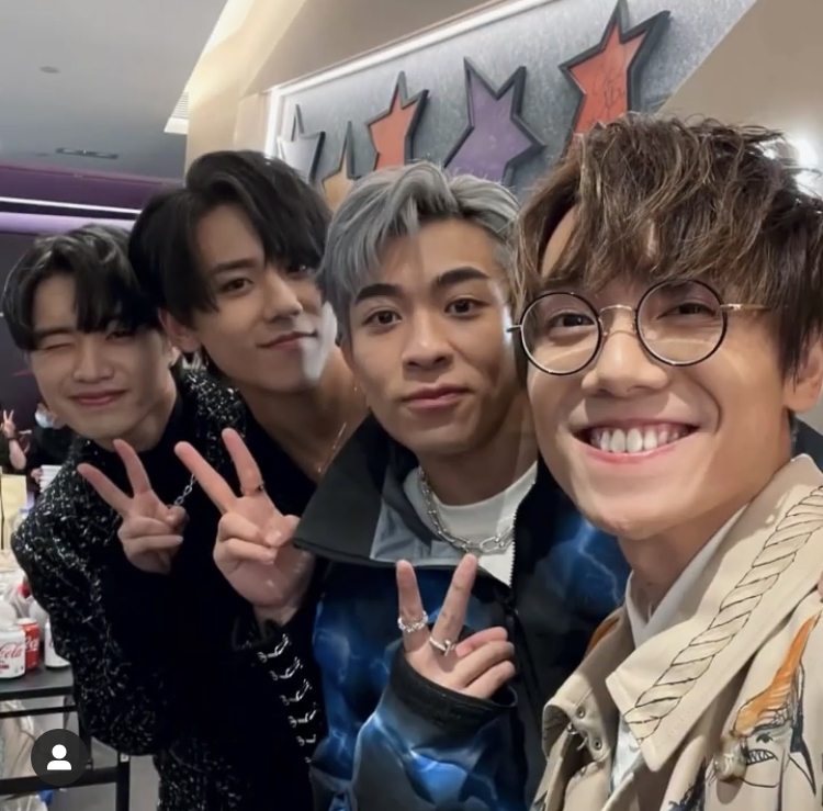 早前，林家謙聯同姜濤、柳應廷（Jer）和Tyson Yoshi在亞博館Arena為《拉闊音樂會 風火雷電》傾力演出！