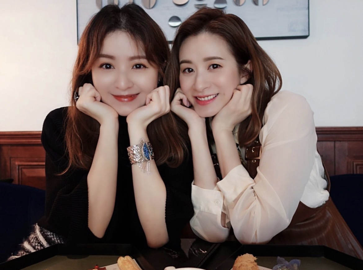 徐淑敏與沈卓盈是圈中廣為人知的好姊妹,感情深厚!