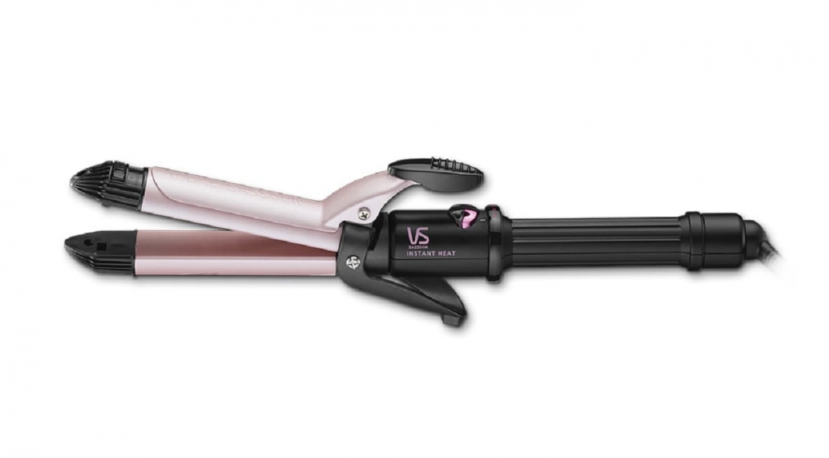 沙宣粉鑽色負離子造型器。