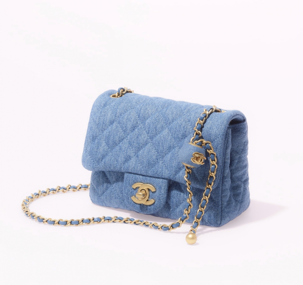 牛仔布金球方胖子