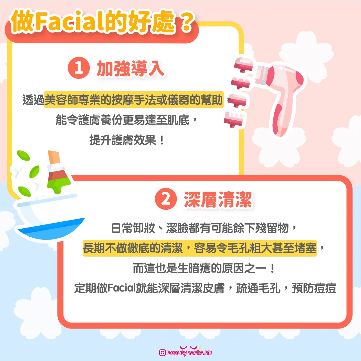 為何要做Facial?