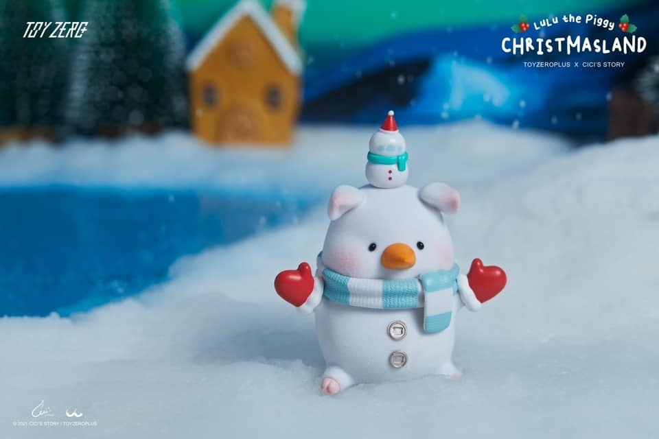 不過你有試過堆「LuLu雪豬」嗎?把原本的粉嫩容貌變成了雪白色調