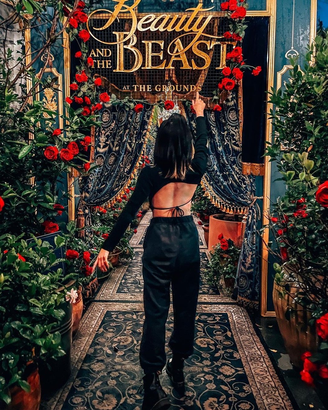 迪士尼《美女與野獸》超夢幻莊園Cafe！神還原「玻璃玫瑰」～絕美復古佈景打卡一流！