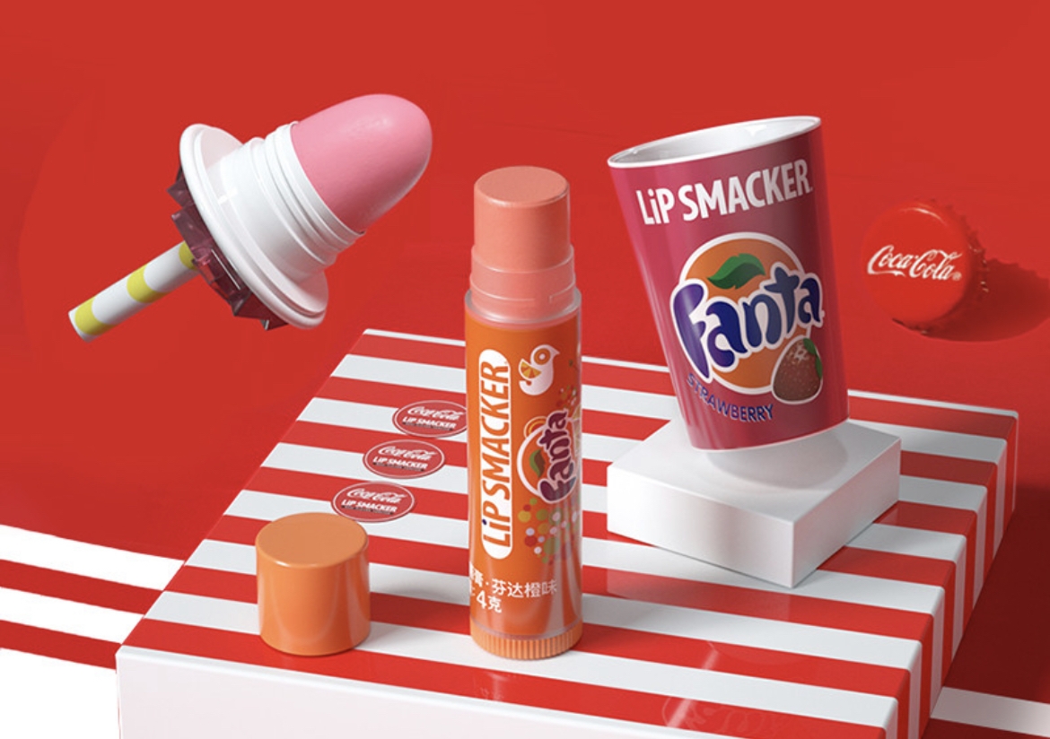 橘子芬達味帶有淡淡的蜜桃粉色,超粉嫩!