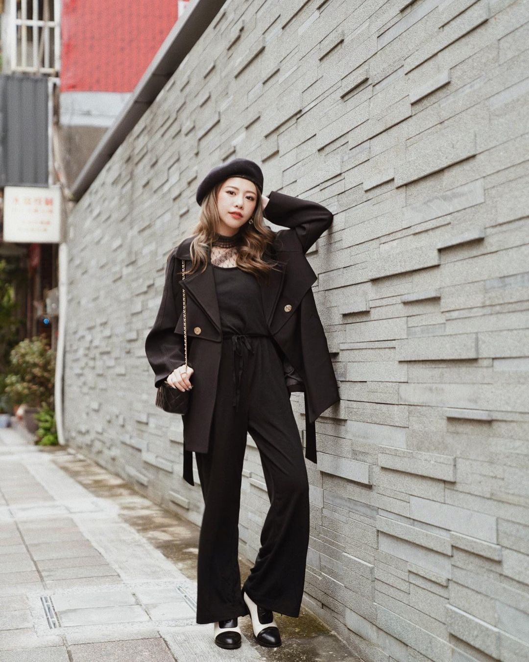 台灣女星紀卜心衣品也很好!十分時尚又有造型感!