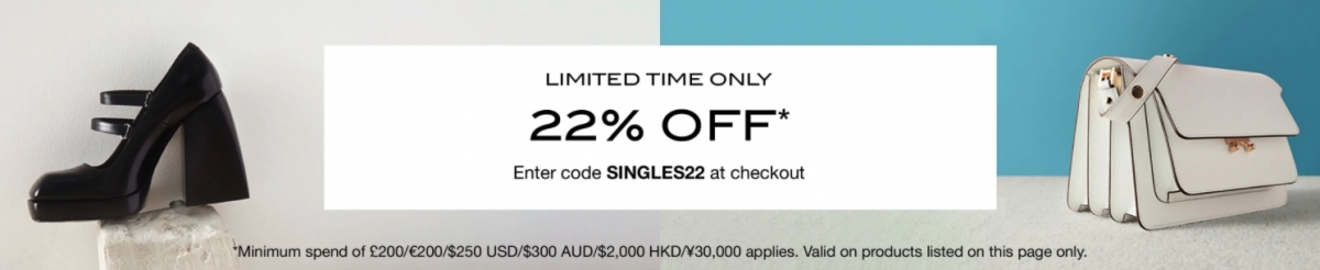 Black Friday2021|名牌時尚網購平台Matches Fashion!