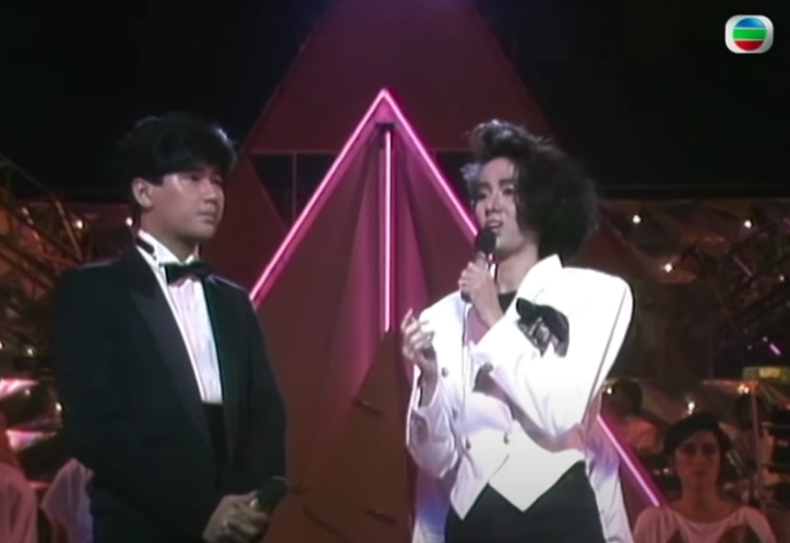 盛傳他當時瞞著梅艷芳和日本女星中森明菜暗中交往