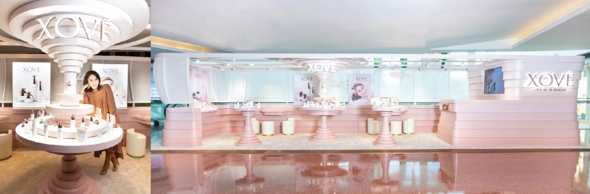 新開幕的XOVĒ Skincare店舖是打卡熱點!