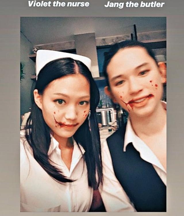 胡智略(Caspar)與霍詠盈(Caroline)除了在外形上很匹配,兩人的家族背景也很相近