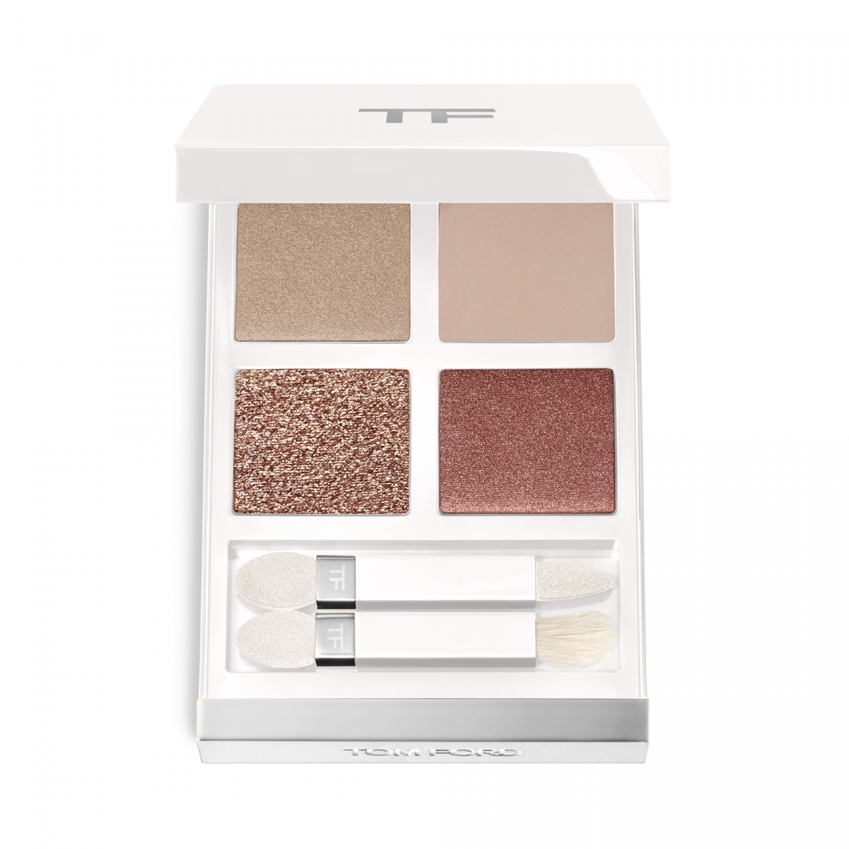TOM FORD BEAUTY Soleil Neige Eye Color Quad #Naked Pink 以溫柔玫瑰金色為基調。
