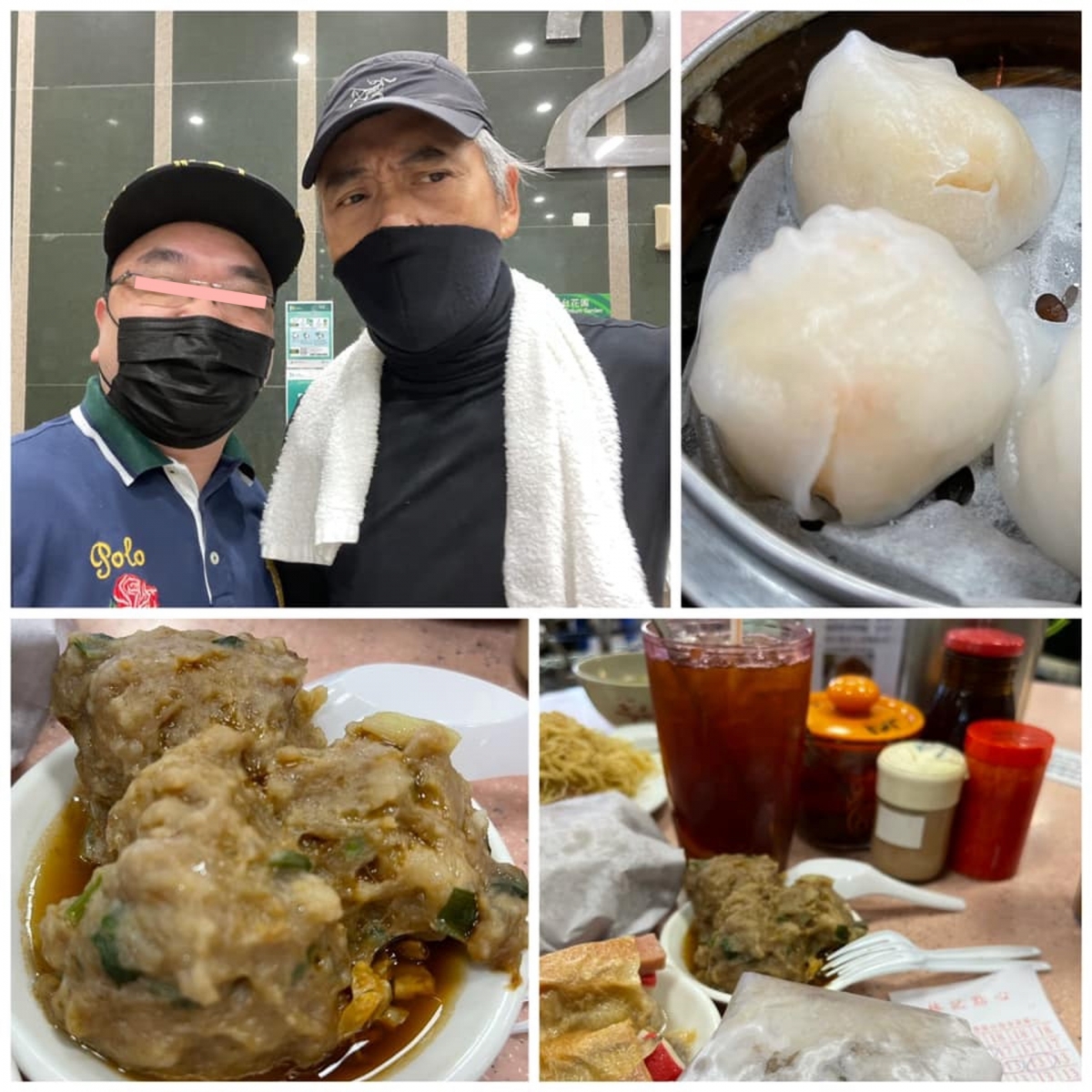 狂粉熟悉偶像發哥的習慣,專程來光顧這間餐廳碰運氣