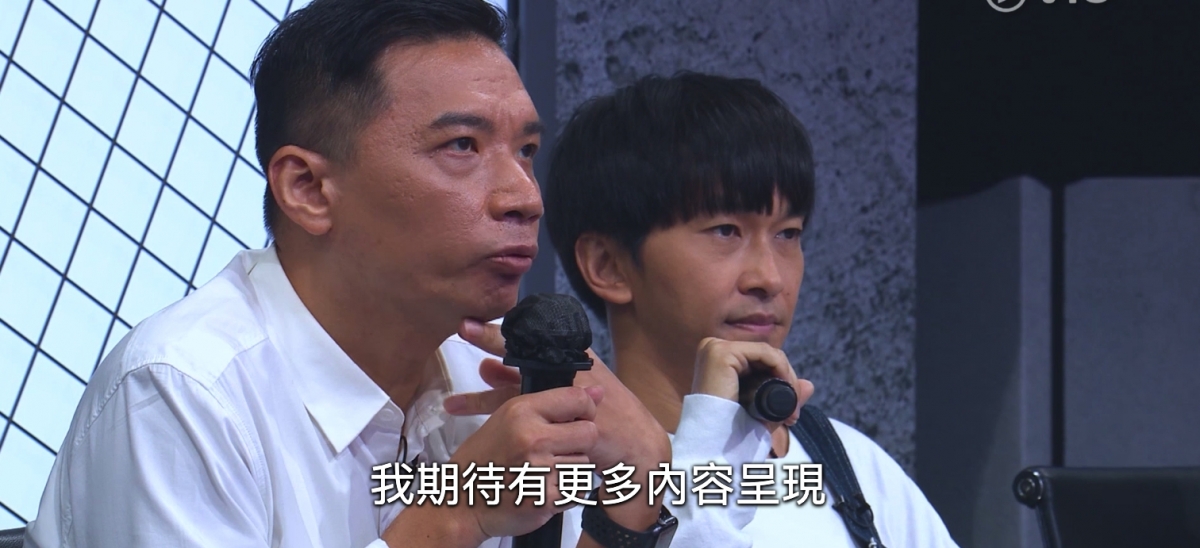 陳輝陽先表示表演未能如預期中的內容呈現