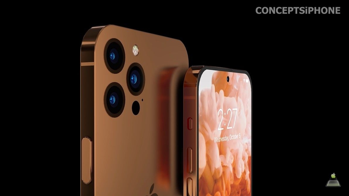 iPhone 14 採用真全螢幕設計,沒有瀏海,有Touch ID及FaceID
