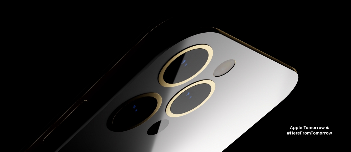 iPhone 後方的三鏡頭將會跟背蓋貼齊,不再突出。