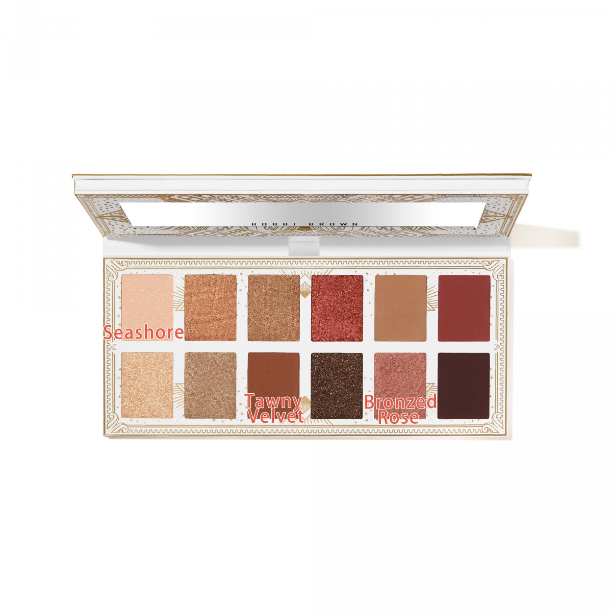 Bobbi Brown Golden Illusion 12色眼影盤讓你就能瞬間畫出精緻的日妝!