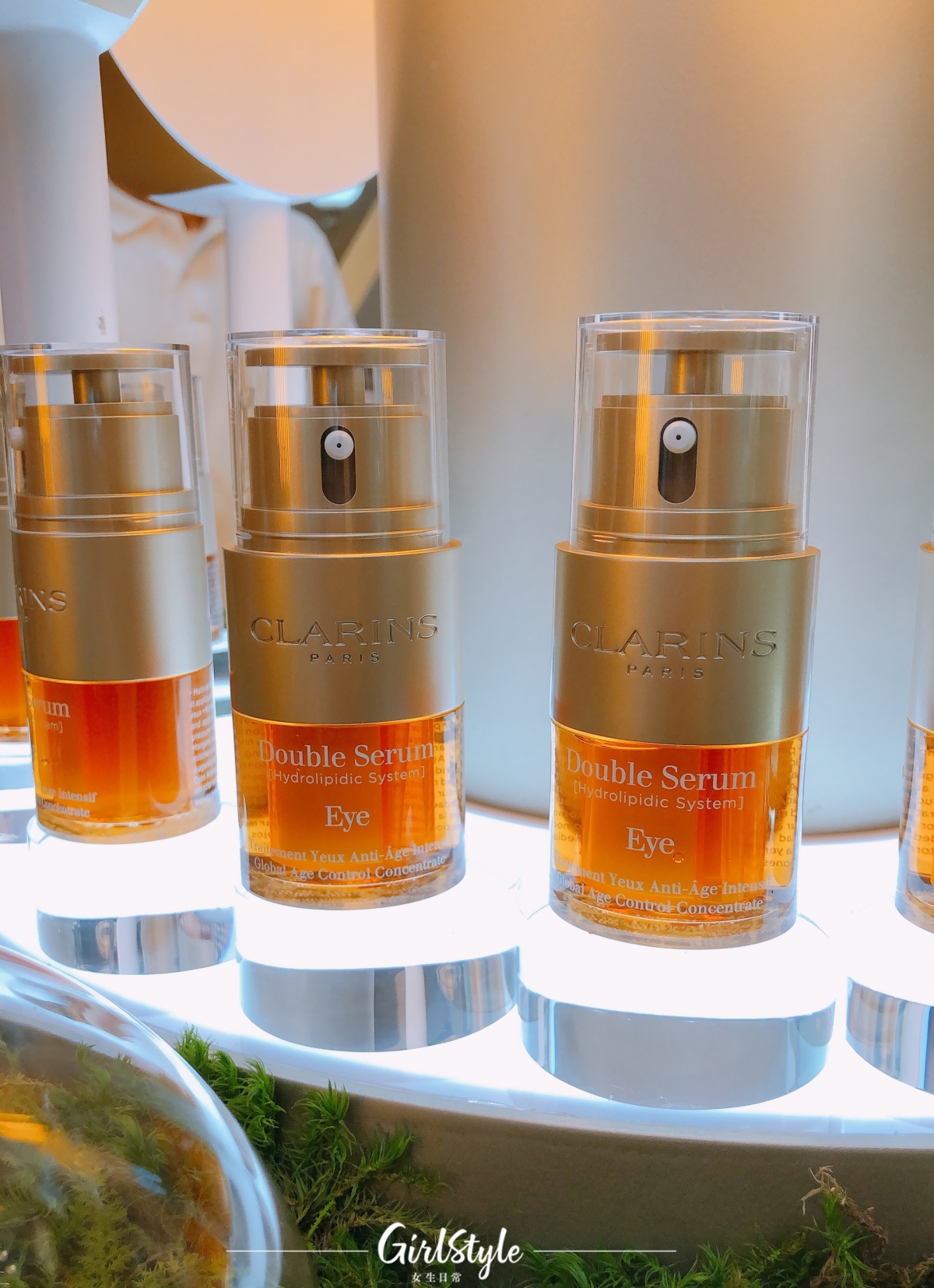 秋冬護膚品推薦2021!小編力推 CLARINS 皇牌 Double Serum 賦活精華眼霜2In1