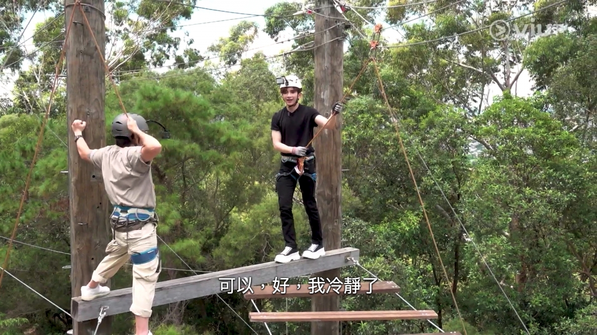 緊張的Anson Lo好快冷靜到,重拾心情接受挑戰!