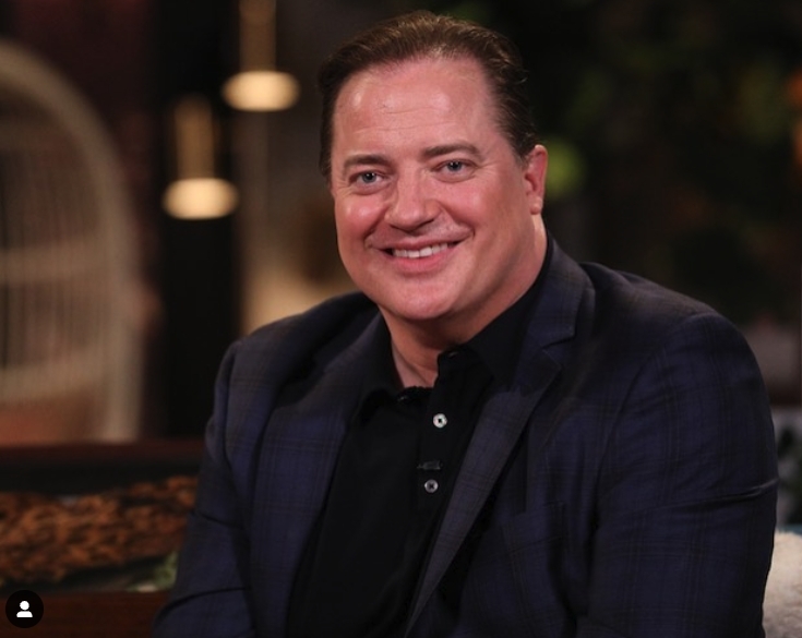 真中年發福的Brendan Fraser