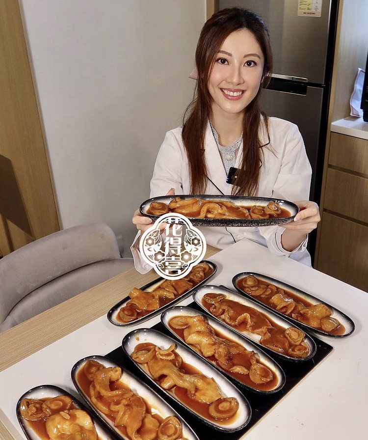 化身「花膠公主」的謝芷倫更不時在IG分享煮花膠的相片~