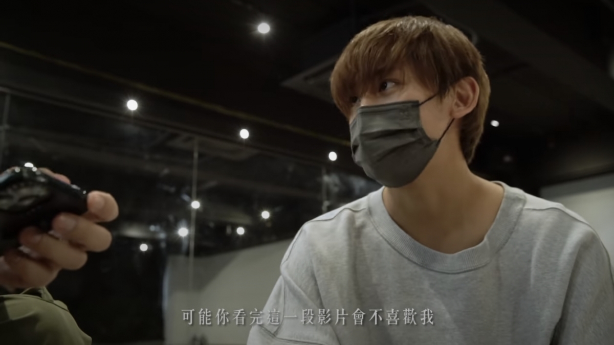 身處在排舞室的姜濤坦言:「可能你睇完呢一段片會唔鍾意我」
