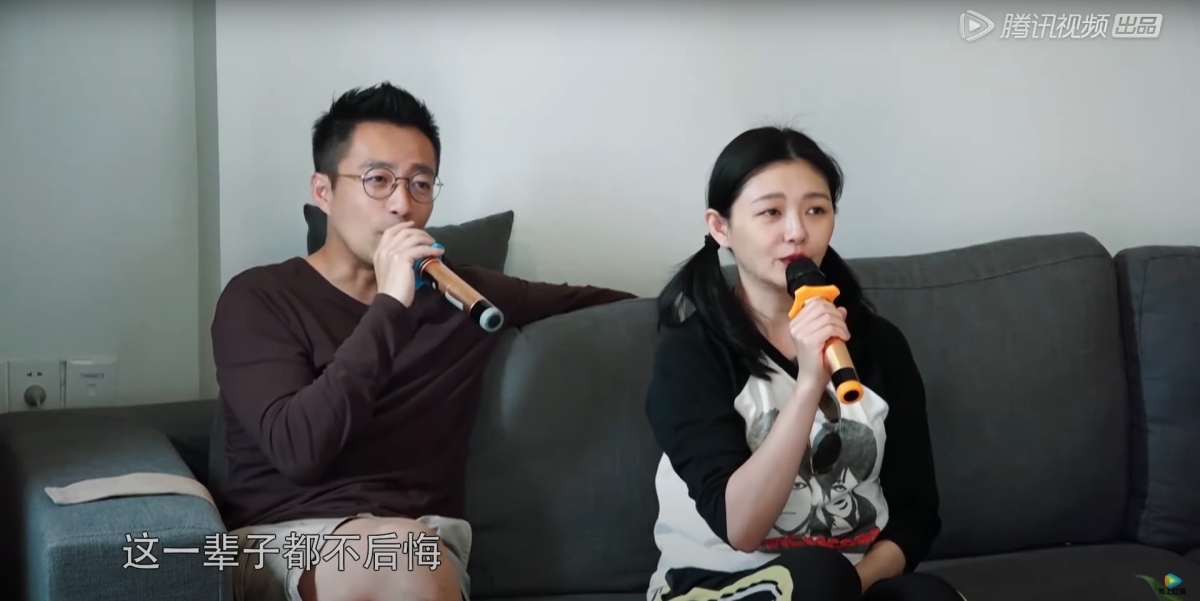 有網民在汪小菲母親張蘭的直播片段留言追問,沒想到張蘭竟默默對該留言按讚!