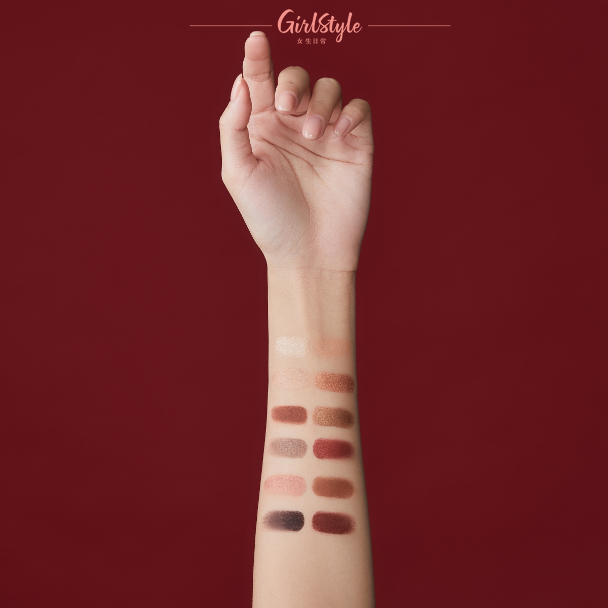 Bobbi Brown Golden Illusion 12色眼影盤結合大地色系及金屬色系,顯色度高!