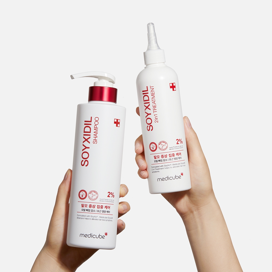 同系列還有大豆2合1強韌髮質護髮素可以配合使用~