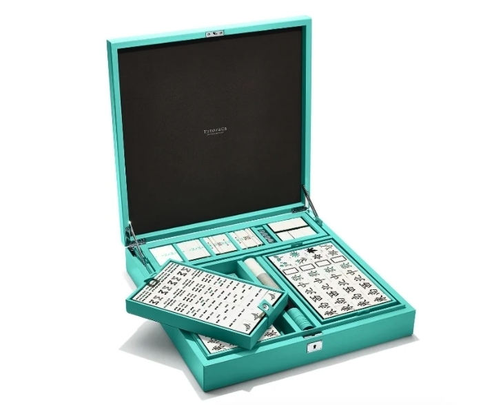 Tiffany & Co.推出的精美麻雀套裝!