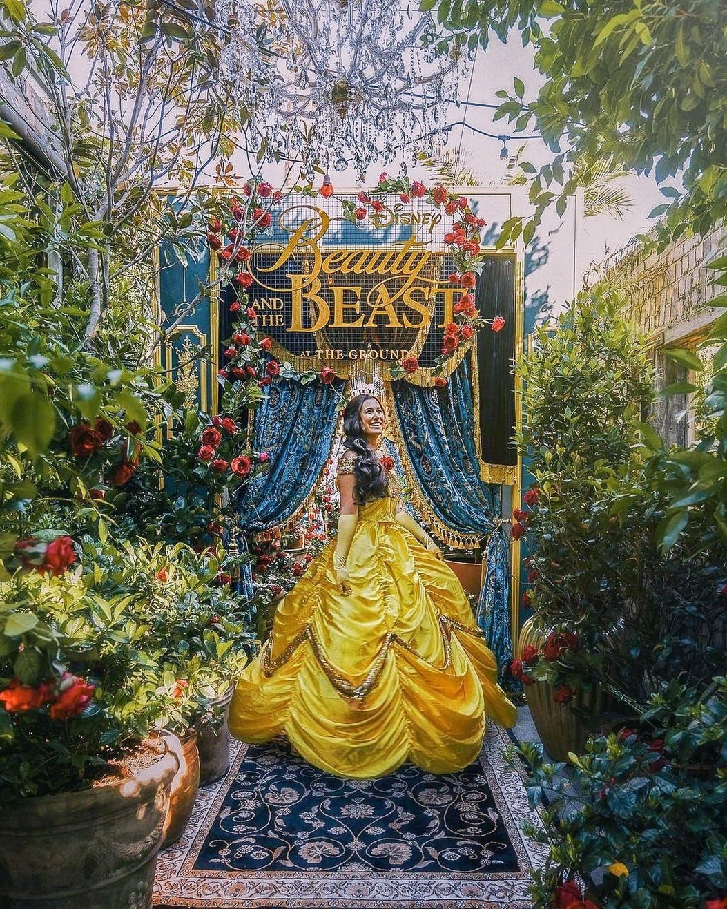 迪士尼《美女與野獸》超夢幻莊園Cafe！神還原「玻璃玫瑰」～絕美復古佈景打卡一流！