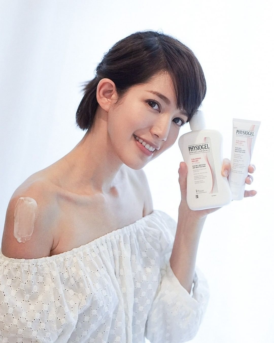 蘇皓兒(chloe)也是用這款乳液來減退肌膚乾燥發紅的情況~