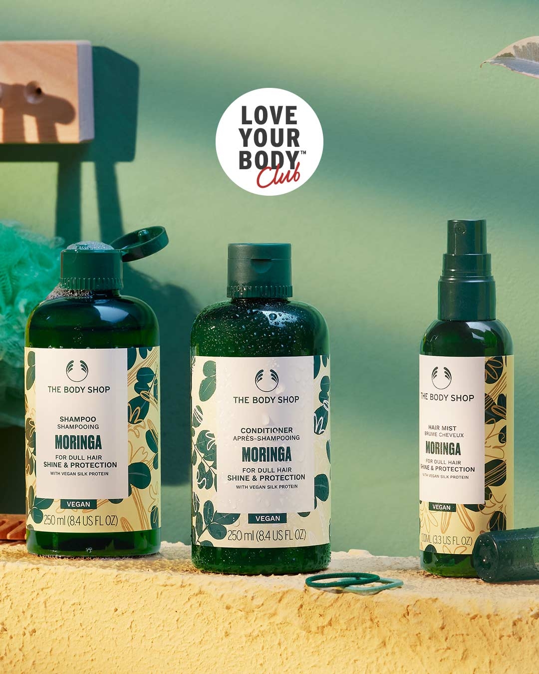 The Body Shop 為天然專業頭髮護理家族帶來全新「辣木籽油頭髮護理系列」