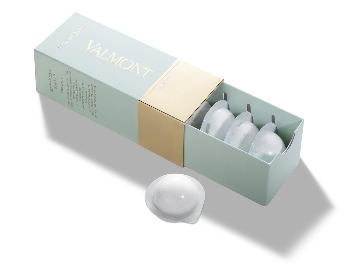 VALMONT DetO2x Pack 淨化注養輕感面膜