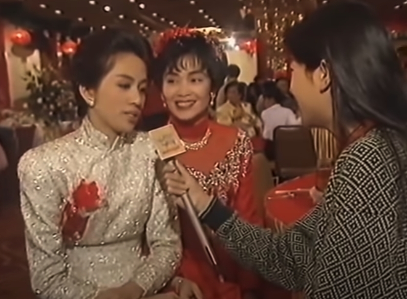 採訪的時候,也可以看出二人感情深厚