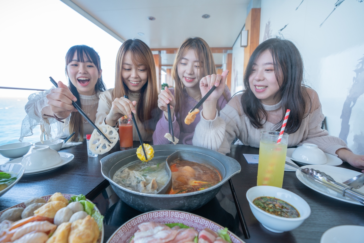 匯集中西佳餚,各式美食均可盡享