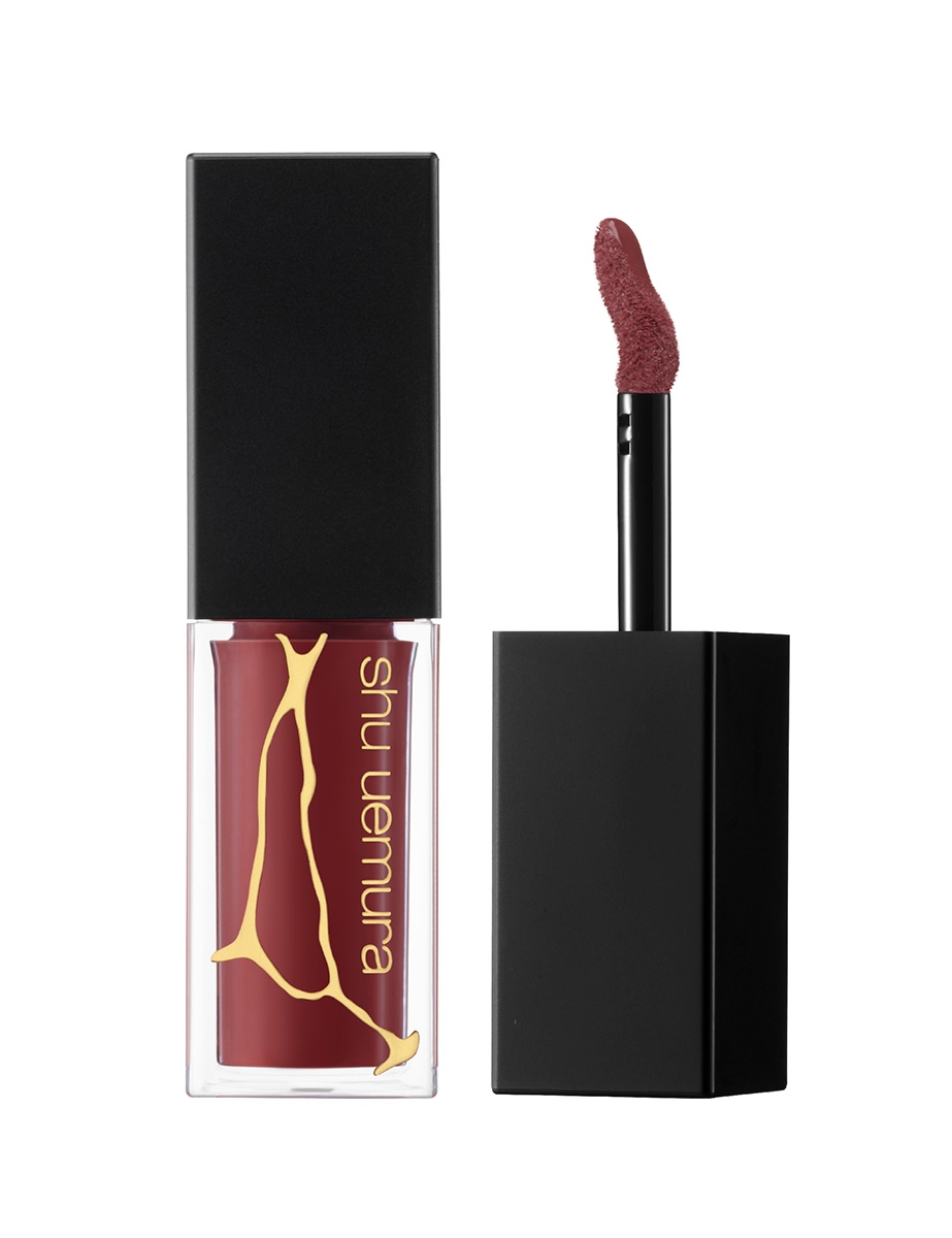 shu uemura 植村秀 2022新年限定 lush lava reds 鎏岩系列無色限絹感唇釉 #RD183