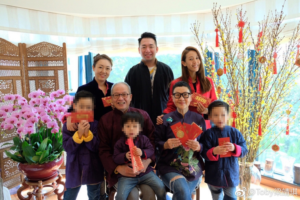 曾與黃敏豪和平離婚