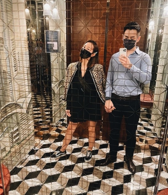 兩人先後有了兩個愛情結晶