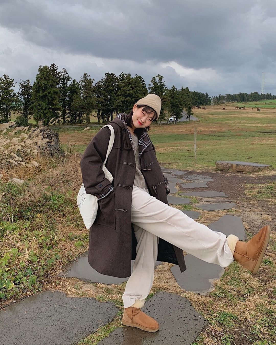 長版外套用作修飾身型一流~