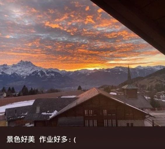 李嫣的Instagram限時動態。