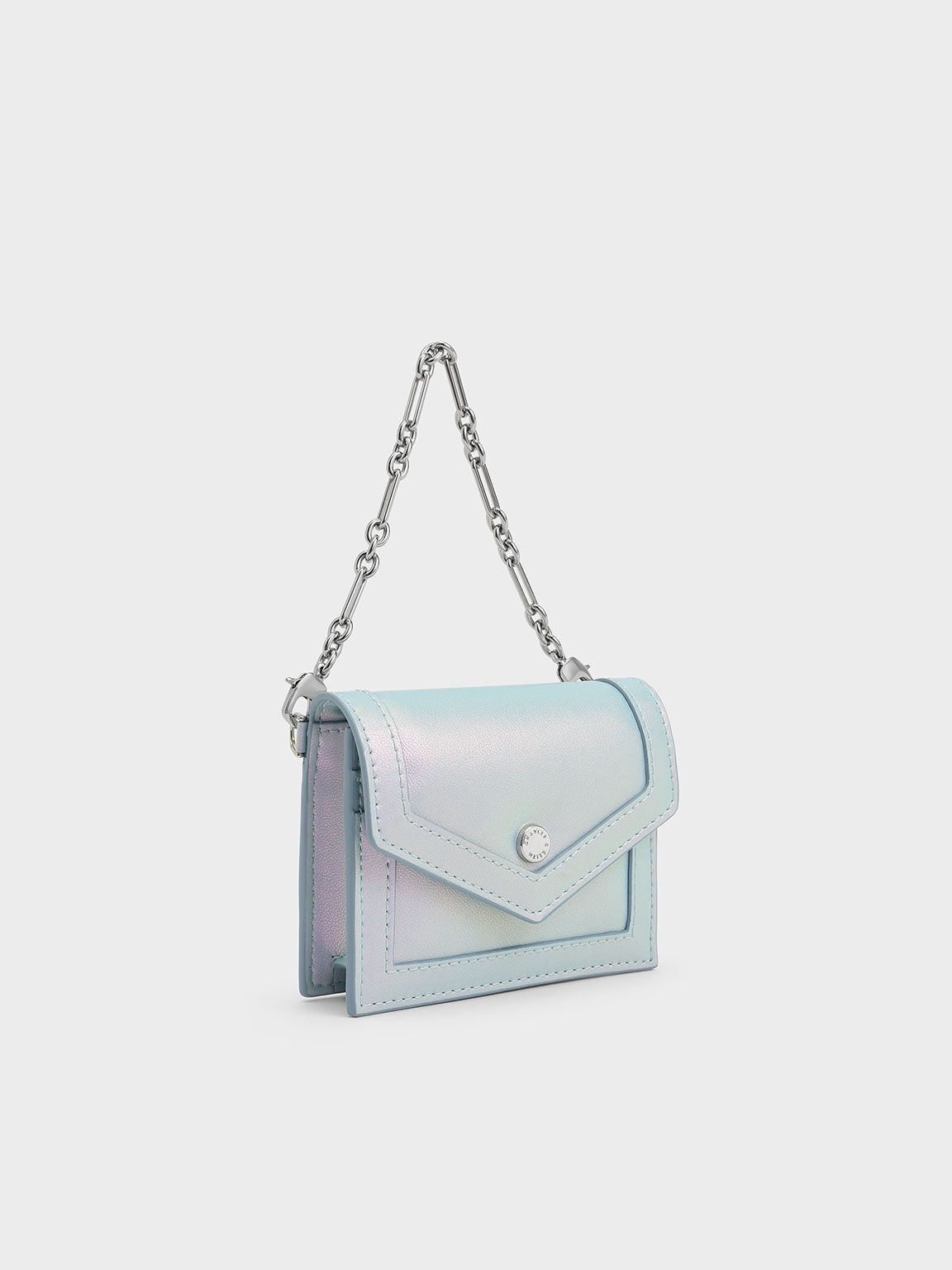 超夢幻孔雀藍信封式卡夾，既亮眼又不顯浮誇，吸睛度破表！