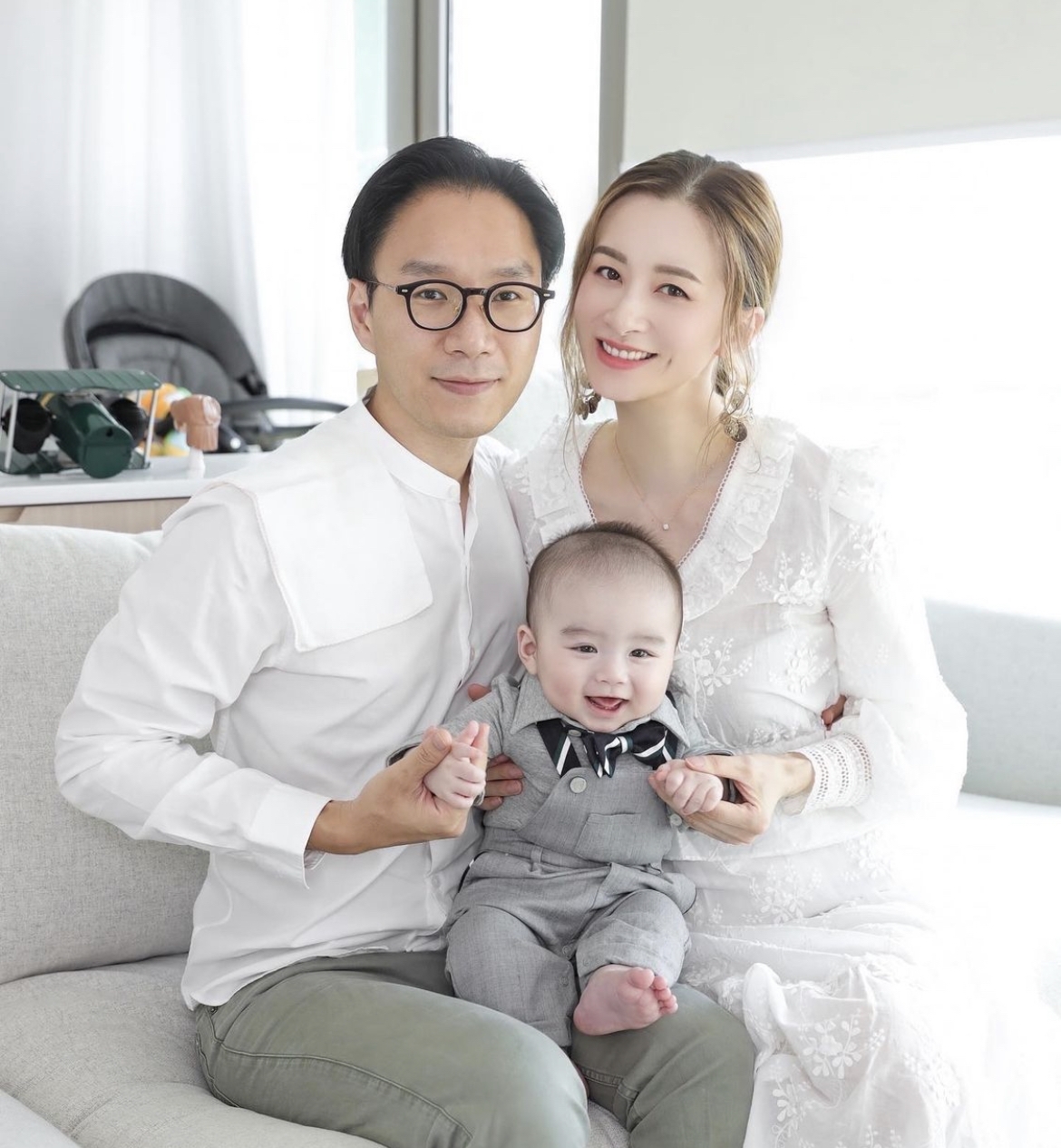 今年5月,Jess誕下可愛囝囝Jayden~