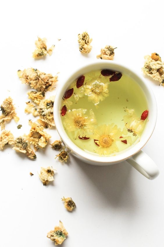 3. 杞子菊花茶